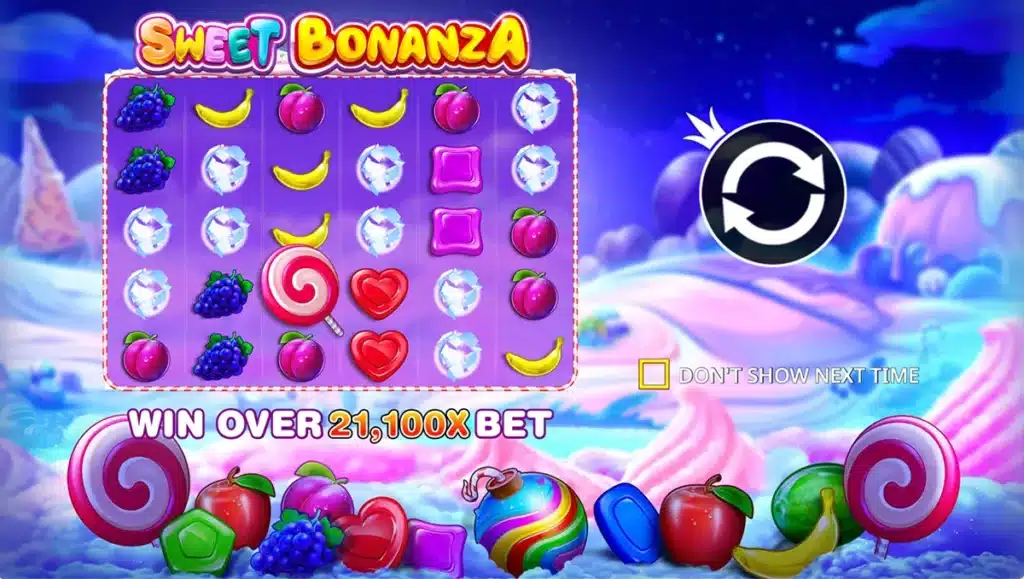 Sweet Bonanza gameplay